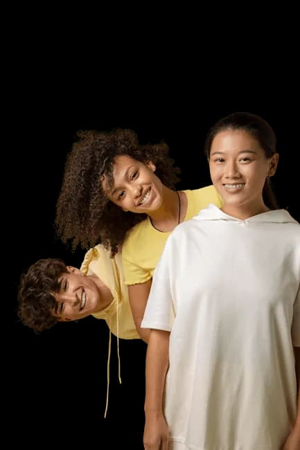 Mutter und Tochter mit selbstligierenden Brackets Dresden