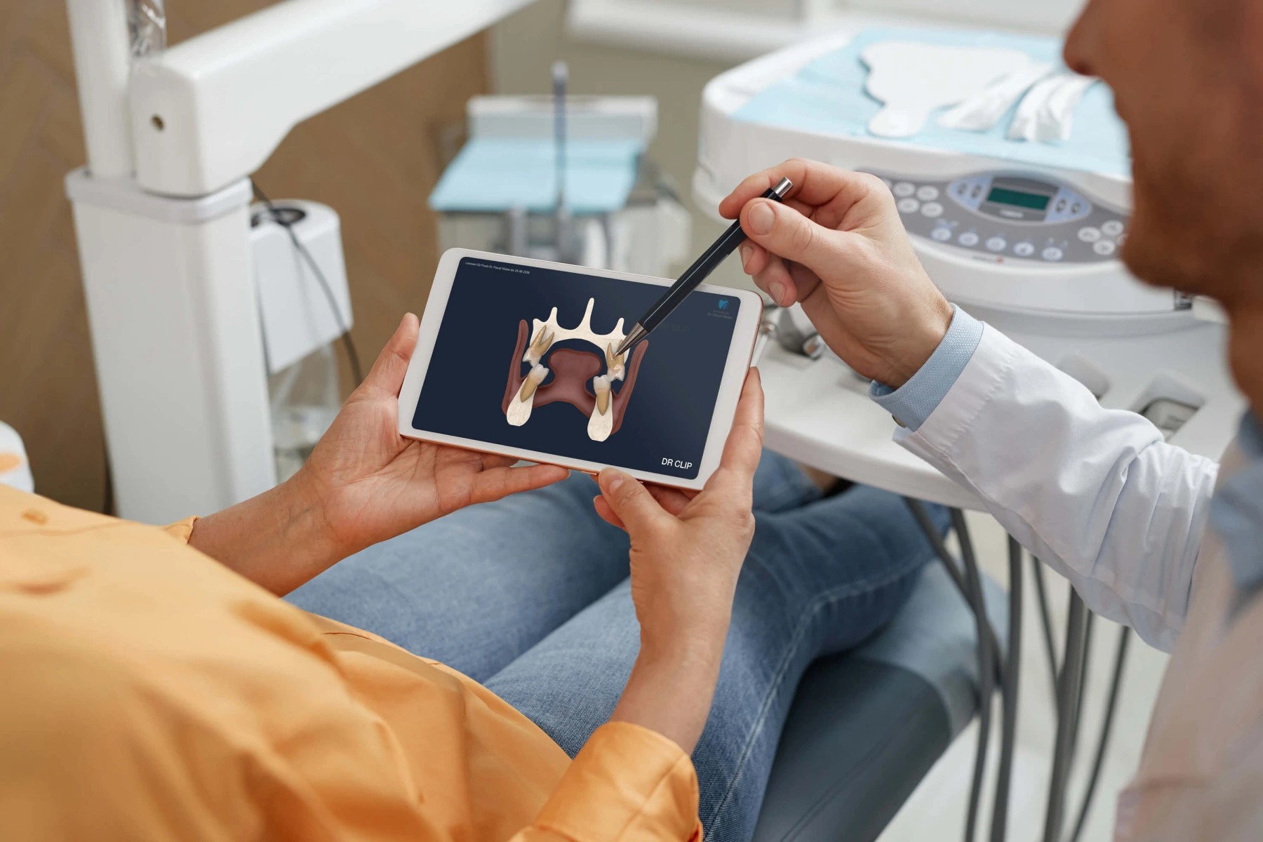 Dr. Clip — digitale Patientenaufklärung auf dem Tablet
