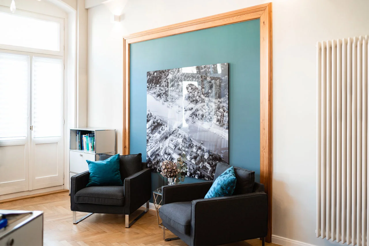 Praxisräume Empfang